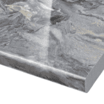 Πάγκος Θερμοανθεκτικός 60 εκ. βάθος, 3,8 εκ. πάχος, 4,2 μ. πλάτος, Granit Grey Glantz, Genomax