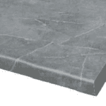 Πάγκος Θερμοανθεκτικός 60 εκ. βάθος, 3,8 εκ. πάχος, 4,2 μ. πλάτος, Γκρι Marble Ματ, Genomax