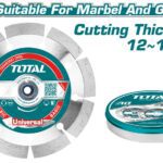 TOTAL ΔΙΑΜΑΝΤΟΔΙΣΚΟΙ ΞΗΡΑΣ ΚΟΠΗΣ 115mm 10TEM ΣΕ ΜΕΤΑΛΛΙΚΟ ΚΟΥΤΑΚΙ (TAC2111153M)