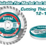 TOTAL ΔΙΑΜΑΝΤΟΔΙΣΚΟΙ TURBO ΞΗΡΑΣ ΚΟΠΗΣ 180mm 5TEM ΣΕ ΜΕΤΑΛΛΙΚΟ ΚΟΥΤΑΚΙ (TAC2131803M)