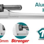 TOTAL ΣΩΛΗΝΟΚΑΒΟΥΡΑΣ ΑΛΟΥΜΙΝΙΟΥ 14" (THTAL17146)