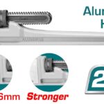 TOTAL ΣΩΛΗΝΟΚΑΒΟΥΡΑΣ ΑΛΟΥΜΙΝΙΟΥ 24" (THTAL17246)