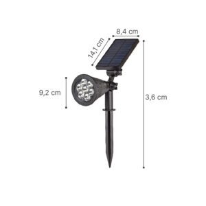 Inlight Σποτ μαγνητικής ράγας LED 30W 3CCT σε μαύρη απόχρωση D:15