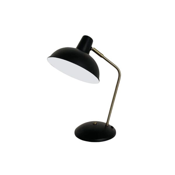 InLight Επιτραπέζιο φωτιστικό από μαύρο μέταλλο 1XE27 D:38cm (3051-Black) - Image 1