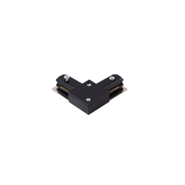 InLight Σύνδεσμος L  Μαύρος Μονοφασικής Ράγας (TC1-029-BL) - Image 1