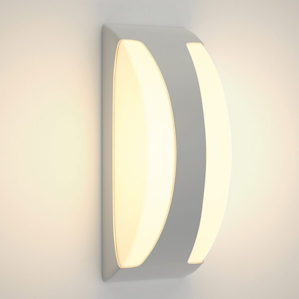 InLight Wildwood - E27 Outdoor Wall Lamp in Grey Color (80203634) - Image 1