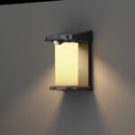 InLight Mirror- LED 1,5W 3000K/6000K Solar Outdoor Light in Black Color (80204210S) - Image 3