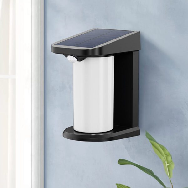 InLight Mirror- LED 1,5W 3000K/6000K Solar Outdoor Light in Black Color (80204210S) - Image 4