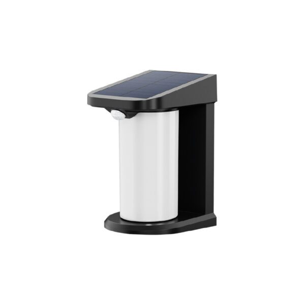 InLight Mirror- LED 1,5W 3000K/6000K Solar Outdoor Light in Black Color (80204210S) - Image 1