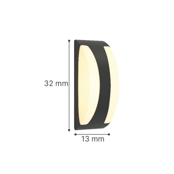 it-Lighting Wildwood - E27 Outdoor Wall Lamp in  White Color (80203624) - Image 2