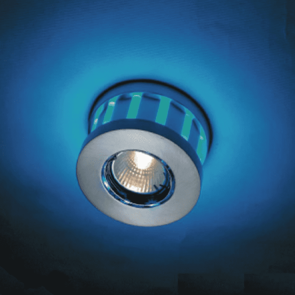ΣΠΟΤ GU10 ΜΕ 12LED ΜΠΛΕ ΣΤΡ/ΛΟ