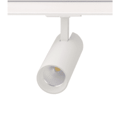 SAND WHITE LED TRACK LUMINAIRE 10W 4000K 1-PHASE 36° 1050LM 230V AC Ra80 Φ55*153MM 5YRS