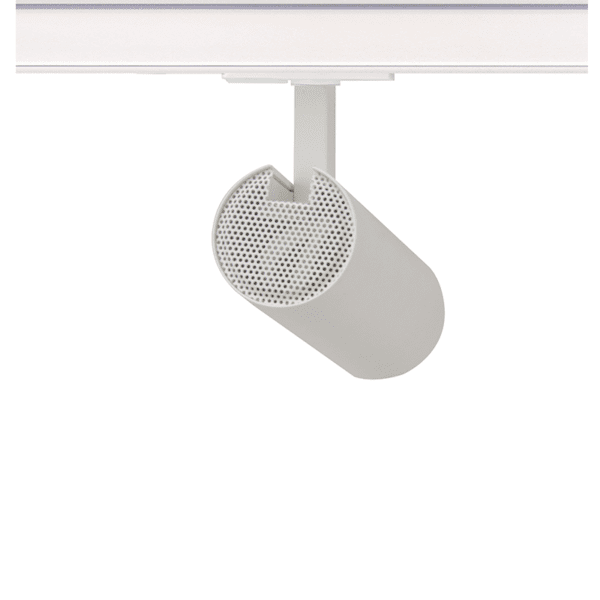 SAND WHITE LED TRACK LUMINAIRE 10W 4000K 1-PHASE 36° 1050LM 230V AC Ra80 Φ55*153MM 5YRS - Image 2