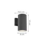 it-Lighting Candler E27 Up or Down Outdoor Light in White Color (80203724) - Image 2