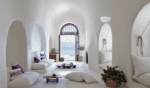 InLight Επιτοίχιο φωτιστικό λευκό από γύψο 1XE14 D:30cm (43345) - Image 2