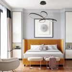 InLight Κρεμαστό φωτιστικό LED 56W 3CCT (by switch) από αλουμίνιο σε μαύρη απόχρωση D:100cm (6150-BL) - Image 2