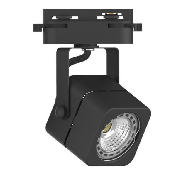 InLight Σποτ Ράγας Μαύρο 1XGU10 D:8cmX14cm (T00700-BL) - Image 1