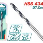 TOTAL ΕΠΑΓΓ. ΤΡΥΠΑΝΙ HSS DIN4341 7mm 1τεμ (TAC1200704)