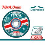 TOTAL ΔΙΣΚΟΣ ΛΕΙΑΝΣΕΩΣ ΜΕΤΑΛΛΟΥ 76mm X 4mm ΓΙΑ TAGLI76017 (TAC30276)