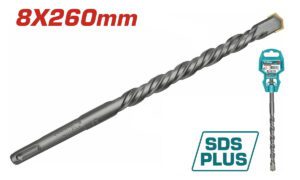 TOTAL ΔΙΑΜΑΝΤΟΤΡΥΠΑΝΟ SDS-PLUS 8 X 260mm (TAC310804)