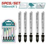 TOTAL ΜΑΧΑΙΡΑΚΙΑ ΣΕΓΑΣ ΞΥΛΟΥ 100mm 5ΤΕΜ (TAC51101B)