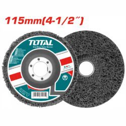 TOTAL ΣΠΟΓΓΩΔΗΣ ΔΙΣΚΟΣ ΚΑΘΑΡΙΣΜΟΥ & ΛΕΙΑΝΣΗΣ 115mm (TAC651151)
