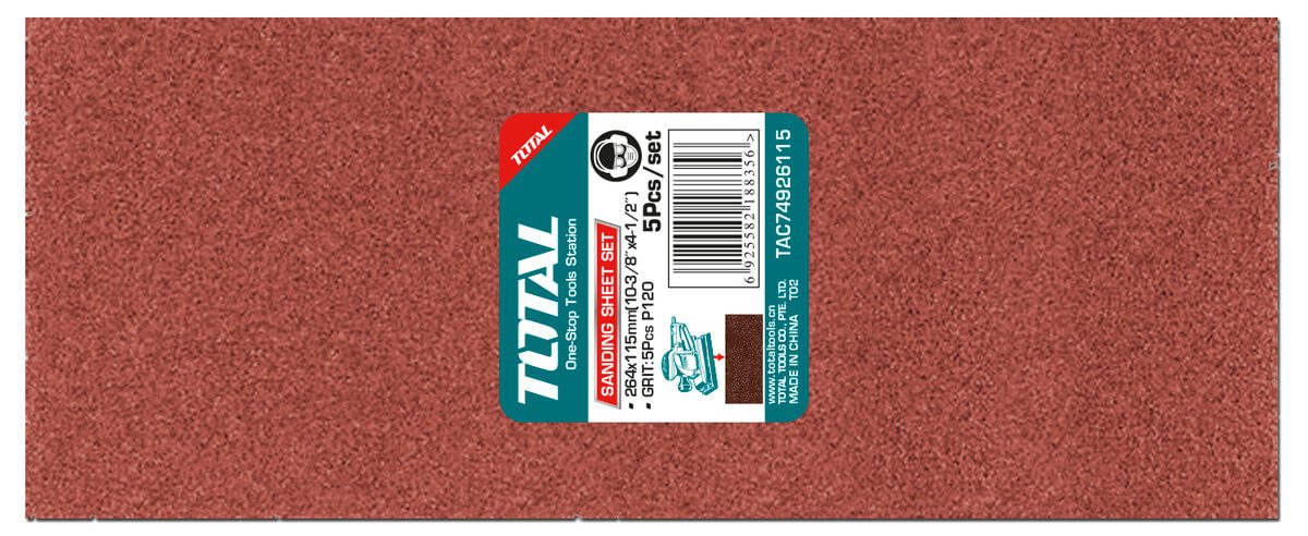 TAC74926115 TOTAL ΣΕΤ ΓΥΑΛΟΧΑΡΤΑ 5τεμ ΓΙΑ TF1302206 (TAC74926115)