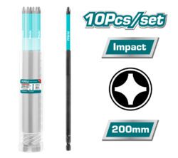 TOTAL ΜΥΤΕΣ ΜΑΓΝΗΤΙΚΕΣ ΜΑΥΡΕΣ ΡH2 200mm 10ΤΕΜ (TACIM16PH283)