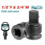 TOTAL ΕΠΑΓΓ. ΣΥΣΤΟΛΗ ΑΕΡΟΣ ΜΑΥΡΗ 1/2" Χ 3/4" (ΤΗΙΑ1234)