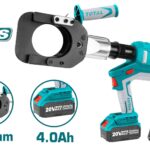 TOTAL ΕΠΑΓΓΕΛΜΑΤΙΚΟΣ ΥΔΡΑΥΛΙΚΟΣ ΚΟΦΤΗΣ ΚΑΛΩΔΙΩΝ ΜΠΑΤ. Li-ion 20V / 4Ah / 2 ΜΠΑΤΑΡΙΕΣ (TRCLI2002)