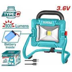 TOTAL ΠΡΟΒΟΛΕΑΣ LED ΜΠΑΤ. Li-ion 3.6V Type C (TRLF4415)