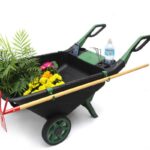 BAX ΠΛΑΣΤΙΚΟ ΚΑΡΟΤΣΙ ΚΗΠΟΥ ROLL IT ALL 80Lit (WB80)