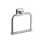 Πετσετοκρεμάστρα κρίκος τετραγ. UNO 4224 Χρωμέ KARAG