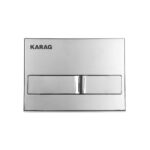 Πλακέτα καζανακίου διπλής λειτουργίας CARINA Cromo C226-0120 KARAG