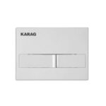 Πλακέτα καζανακίου διπλής λειτουργίας CARINA White C226-0130 KARAG