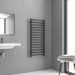 Θερμαντικό σώμα μπάνιου Black Matt KARNAK 1000 KARAG 8