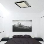 InLight Πλαφονιέρα οροφής LED 60W 3CCT από αλουμίνιο σε μαύρη απόχρωση D:43cm (42171-Μαύρο) - Image 3