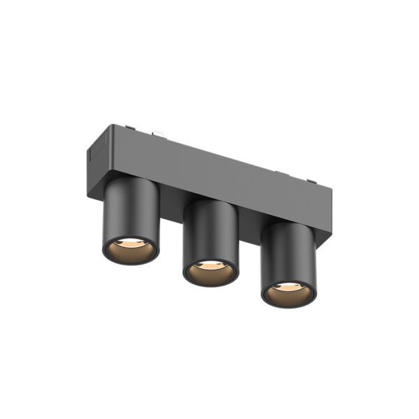 InLight Φωτιστικό LED 6W 3000K για Ultra-Thin μαγνητική ράγα σε μαύρη απόχρωση D:12,5cmX5,5cm (T03601-BL) - Image 1
