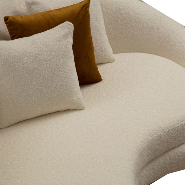 Καναπές 3θέσιος PWF-0589 pakoworld ύφασμα cream 255x120x85εκ - Image 6