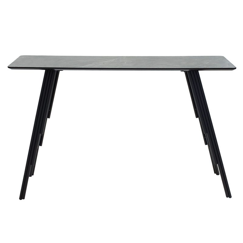 096-000028-1 Κονσόλα Lifo pakoworld MDF ανθρακί cement-μαύρο 120x40x75εκ - Image 2