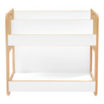 Ραφιέρα Dovere pakoworld φυσικό-λευκό mdf 56x34x55εκ - Image 3