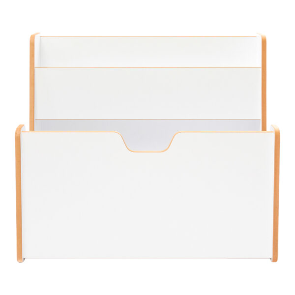 Ραφιέρα Crane pakoworld λευκό mdf 57x34x55εκ - Image 2