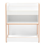 Ραφιέρα Seagull pakoworld λευκό mdf 57x34x70εκ - Image 3