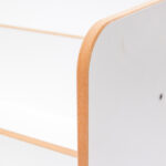 Ραφιέρα Seagull pakoworld λευκό mdf 57x34x70εκ - Image 4