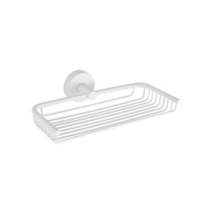 Σαπουνοθήκη σχαρωτή UNO 1304 66 Λευκή ματ KARAG 23cm