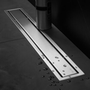 Σιφόνι δαπέδου από ανοξείδωτο ατσάλι Confluo FRAMELESS PESTAN 30cm