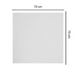 Επιφάνεια τραπεζιού Fervor pakoworld HPL ivory 70x70εκ πάχους 12mm - Image 5