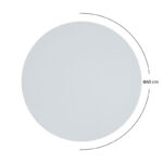 Επιφάνεια τραπεζιού Portico pakoworld HPL wenge Φ60εκ πάχους 12mm - Image 5