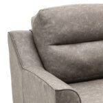 Πολυθρόνα Lonnie pakoworld τεχνόδερμα γκρι antique 94x95.5x92.5εκ - Image 6