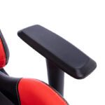 Καρέκλα γραφείου gaming Zeldo pakoworld pu μαύρο-κόκκινο 66x56x135εκ - Image 7